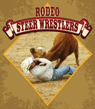 Library Binding Rodeo Steer Wrestlers Book