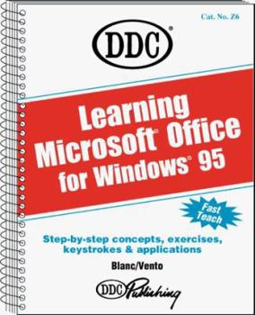 Paperback Learning Microsoft Office for Windows 95: Word-Excel-Access-Powerpoint Book
