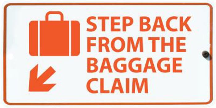 Paperback Step Back from the Baggage Claim: Change the World, Start at the Airport Book