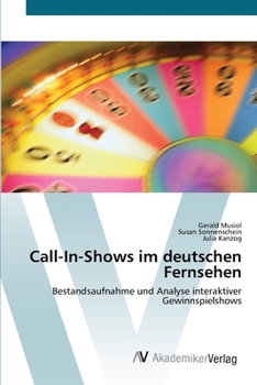 Paperback Call-In-Shows im deutschen Fernsehen [German] Book