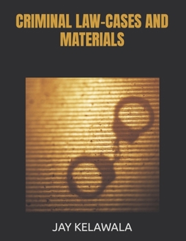 Paperback Criminal Law-Cases and Materials Book