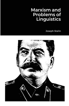 Paperback Marxism and Problems of Linguistics Book