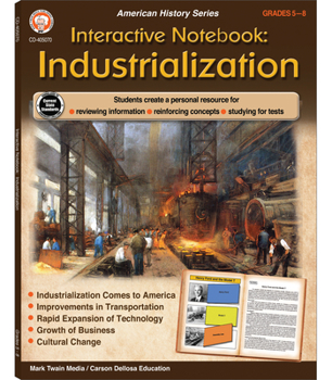 Paperback Interactive Notebook: Industrialization Book