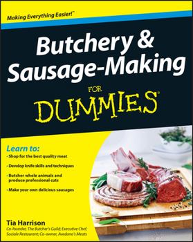 Paperback Butchery and Sausage-Making for Dummies Book