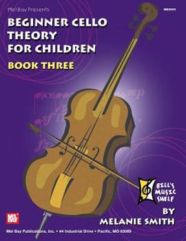 Paperback Beginner Cello Theory for Children, Book Three Book