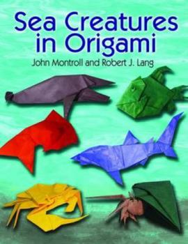 Paperback Sea Creatures in Origami Book