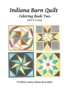 Paperback Indiana Barn Quilt Coloring Book Two Book