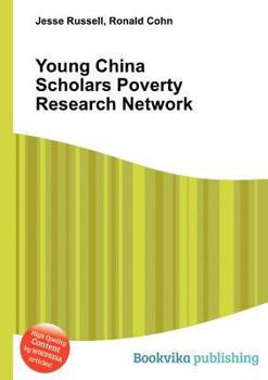 Paperback Young China Scholars Poverty Research Network Book