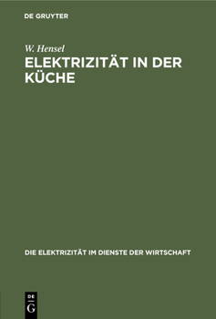 Hardcover Elektrizität in Der Küche [German] Book