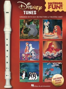 Paperback Disney Tunes - Recorder Fun!: Pack with Songbook and Instrument Book