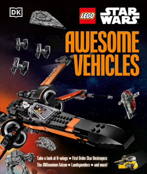 Hardcover Lego Star Wars Awesome Vehicles Book