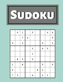 Paperback Sudoku: Easy to Hard: One Puzzle Per Page, Big Sudoku Book For Senior. Book