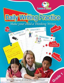 Paperback Daily Writing Practice - Grade 1: Make your child a Thinking Writer Book