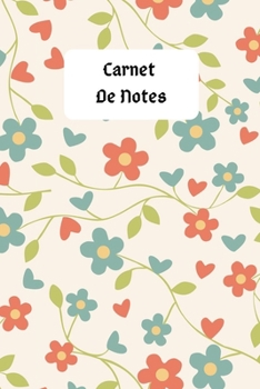 Paperback Carnet De Notes: carnet lign? / note Cadeaux, 120 Pages, 6x9, Couverture souple, Matte Finition [French] Book