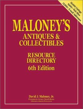 Paperback Maloney's Antiques & Collectibles Resource Directory Book