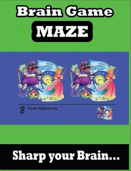 Brain game Maze sharp your Brain: Fun and Challenging Mazes for Kids 8-12
