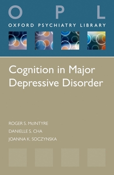 Paperback Cognition in Major Depressive Disorder Book