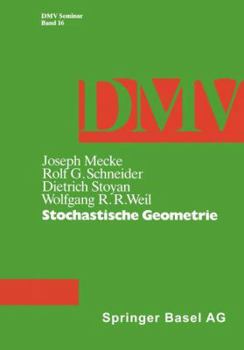 Paperback Stochastische Geometrie [German] Book