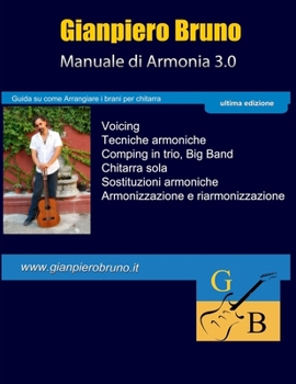 Paperback Manuale di Armonia 3.0 per chitarra: Voicing e Comping [Italian] Book