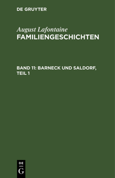 Hardcover Barneck Und Saldorf, Teil 1 [German] Book
