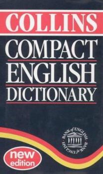 Hardcover Collins Compact English Dictionary Book