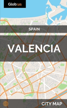 Paperback Valencia, Spain - City Map Book