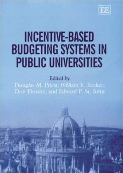 Hardcover Incentive-Based Budgeting Systems in Public Universities Book