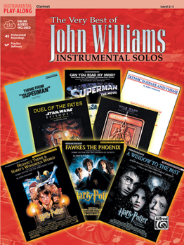Paperback The Very Best of John Williams: Clarinet, Book & Online Audio/Software [With CD] Book