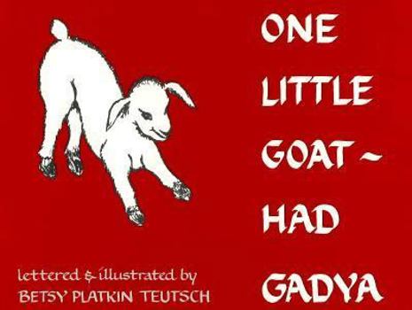 Hardcover One Little Goat: Had Gadya Book