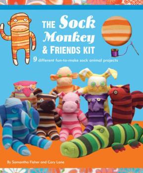 Hardcover Sock Monkey & Friends: 9 Different Fun-to0make Sock Animal Projects Book