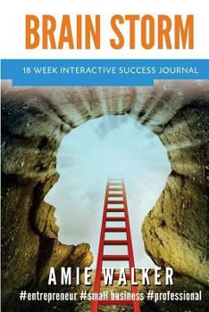 Paperback Brain Storm: "18 week business journal" Book