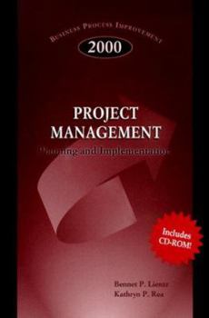 Hardcover 2000 Project Management [With Word 6.0 or WordPerfect 6.0 for Windows] Book