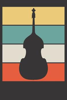 Paperback Bass Notebook: Acustic Bass 6x9 Dot Grid Dotted 120 Pages for School College Book