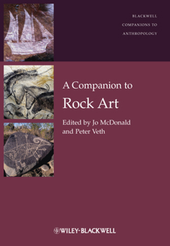 Hardcover A Companion to Rock Art Book