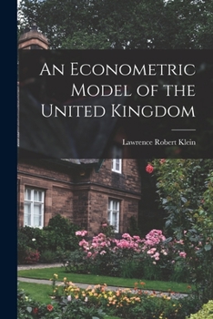 Paperback An Econometric Model of the United Kingdom Book
