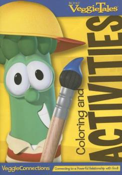 Paperback Veggie Tales Coloring Book Pack of 10 Book