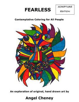 Paperback Fearless- Scripture Edition: Contemplative Coloring for All People Book