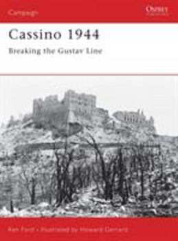 Paperback Cassino 1944: Breaking the Gustav Line Book