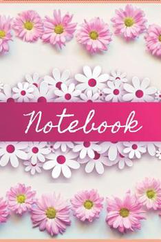 Paperback Notebook: diary, notebook in pink flowers for people who love beauty, peace, flowers, gift for friends and girlfriend Book