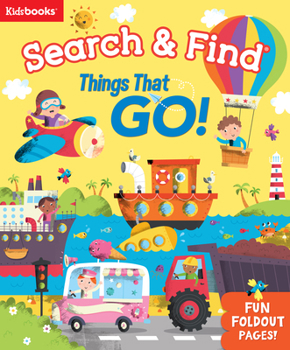 Board book Search & Find with Gatefolds Things That Go Book