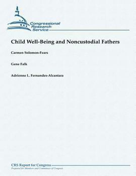 Paperback Child Well-Being and Noncustodial Fathers Book