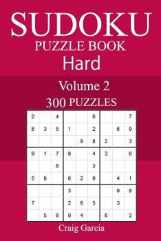 Paperback 300 Hard Sudoku Puzzle Book