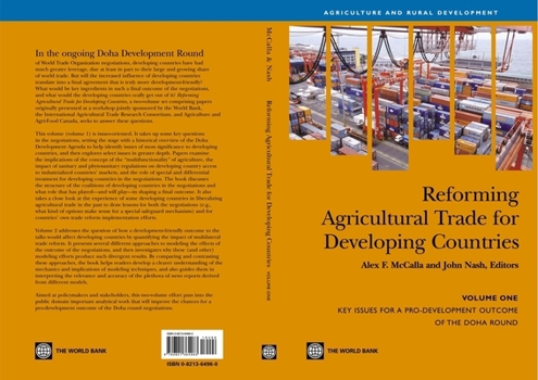 Paperback Reforming Agricultural Trade for Developing Countries: Key Issues for a Pro-Development Outcome of the Doha Round Book