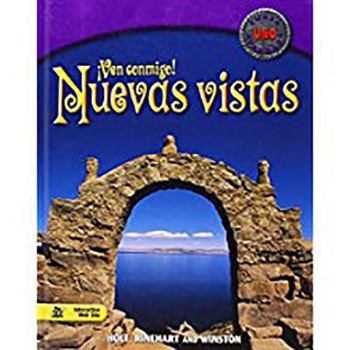 Hardcover Holt Nuevas Vistas: Student Edition Course 1 2003 Book