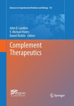 Paperback Complement Therapeutics Book