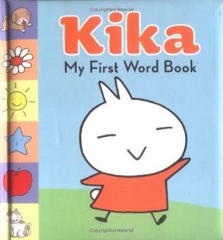 Hardcover Kika My First Word Book