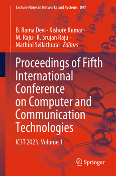 Paperback Proceedings of Fifth International Conference on Computer and Communication Technologies: Ic3t 2023, Volume 1 Book