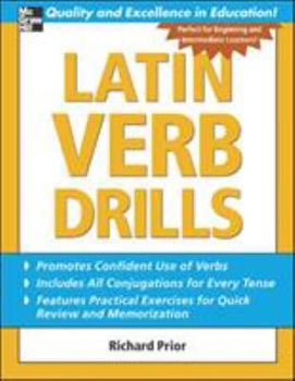 Paperback Latin Verb Drills Book