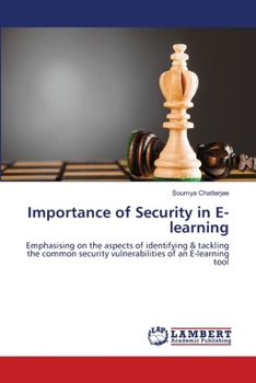 Paperback Importance of Security in E-learning Book