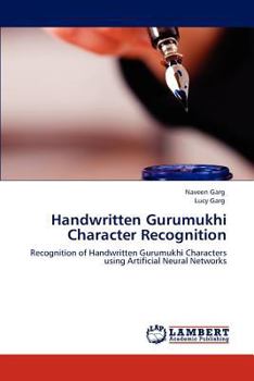 Paperback Handwritten Gurumukhi Character Recognition Book